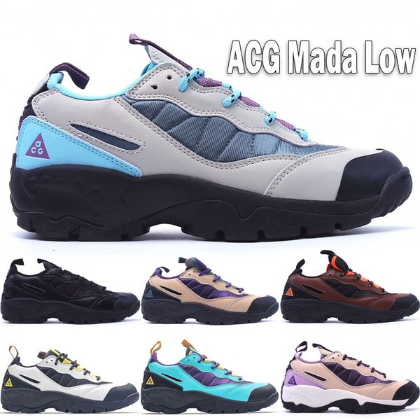 Top ACG Mada Low Herren Damen Laufschuhe Huaraches Vachetta Tan Triple Black Bison Total Orange Light Menta Light Stone Outdoor Sports Sneakers Größe 36-45