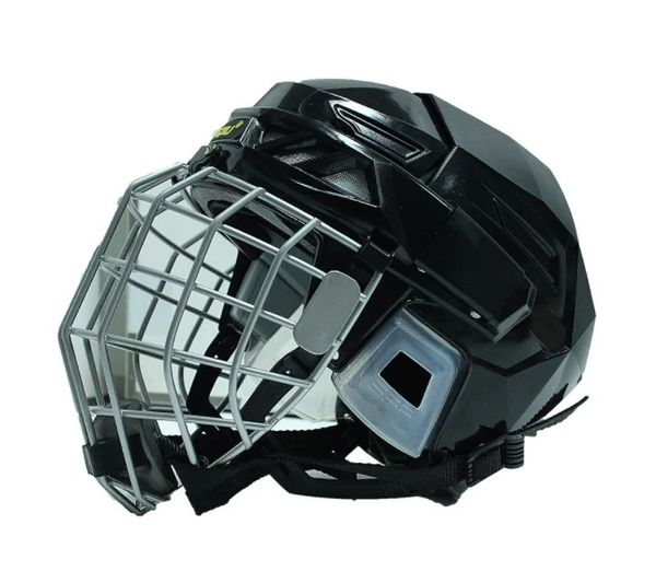 Guanti sportivi Casco sportivo da hockey su ghiaccio rugby pattinaggio a rotelle palla anticaduta berretto da ghiaccio portiere per adulti per bambini 231122