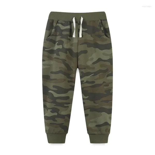 Pantaloni Pantaloni da ragazzo in cotone Pantaloni lunghi per bambini Sport Ragazzi Casual Bambini Primavera Abbigliamento da esterno Camo