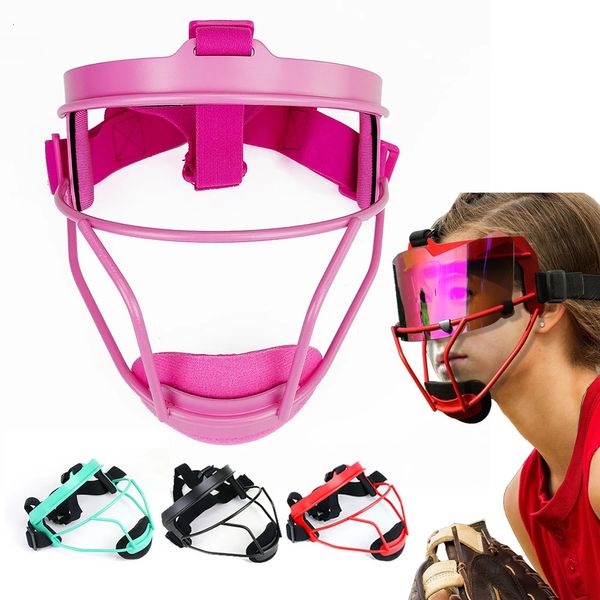 Badminton define defesa softball fielder máscara viseira rosto beisebol leve equipamento esportivo de proteção para adluts juventude 231122