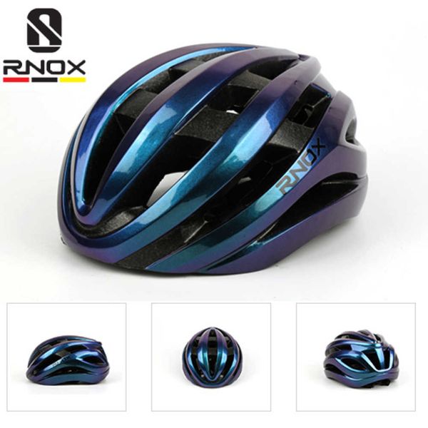 Capacetes de ciclismo RNOX Capacete aerodinâmico de ciclo aerodinâmico Capacete de bicicleta ao ar livre Capacete de bicicleta de montanha crosscountry 5462cm J230422 ajustável