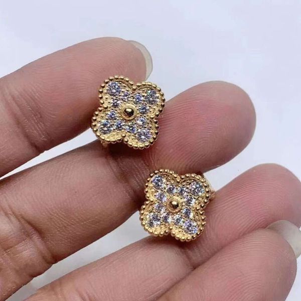 Orecchini di design di gioielli in argento 925 orecchini di diamanti pieni di oro rosa 18 carati oro nero agata calcedonio rosso orecchini di gioielli firmati orecchini regalo