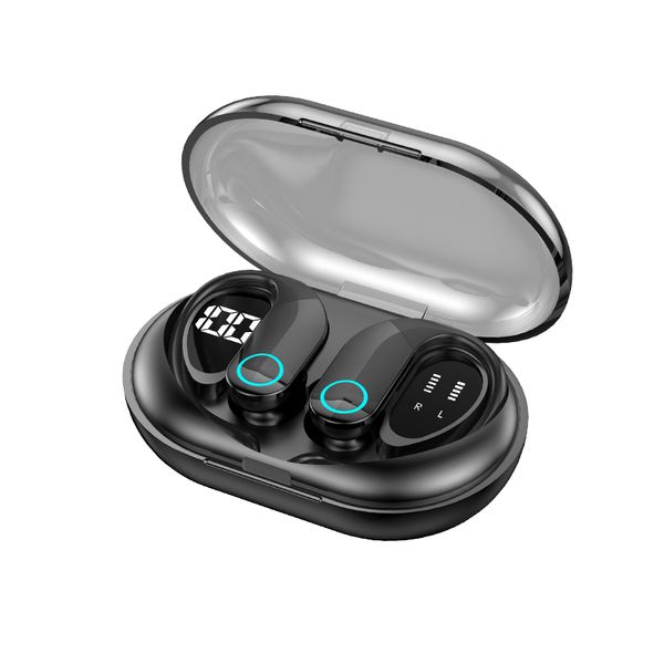 Neues Bluetooth 5.3 TWS Wireless Headset Music Game Call Ohrhörer Ohrbügel Sport Kopfhörer Rauschunterdrückung und wasserdicht