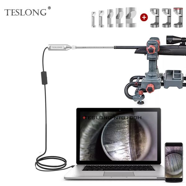 Plumb Fittings Teslong NTG100H starres Gewehr-Endoskop mit 26-Zoll-langem Stab, passend für Kaliber .20, größere Jagd-Schießwaffen, 8 Spiegel inklusive 230422
