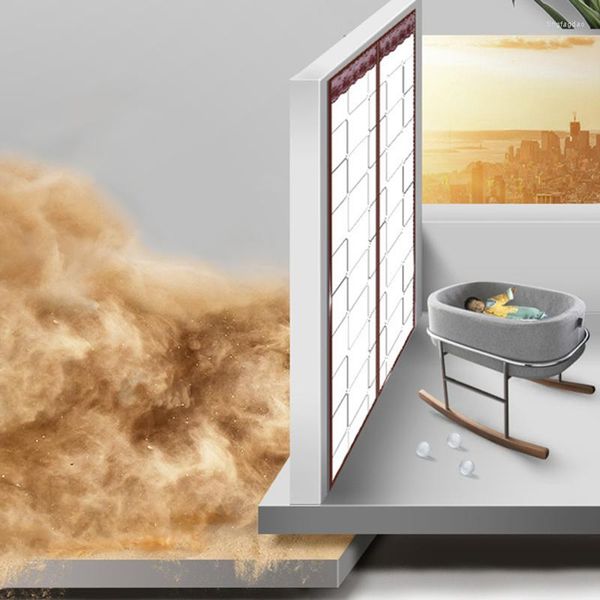 Vorhang Trennwand Windschutzscheibe Isolierung Raum Haushalt Saugisolierung Küchentür Selbstsauger Magnetschirm