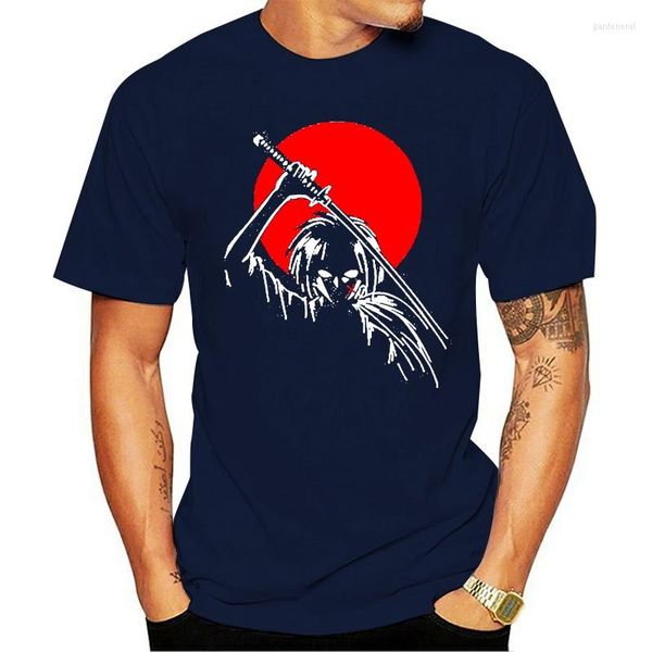 T-shirt da uomo Rurouni Kenshin Samurai X Himura Anime Manga T-shirt unisex T-shirt arrivo Camicia maschile T-shirt casual da ragazzo Tops Harajuku