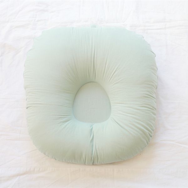 Almofadas nascidas leite anti-spit e sufocos de algodão puro almofada amamentando suave confortável travesseiro de enfermagem 230422