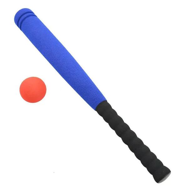 Badminton-Sets Super sicherer Schaumstoff-Baseballschläger mit Spielzeugset für Kinder im Alter von 3 bis 5 Jahren, Blau 231122