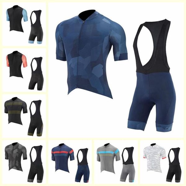 CAPO Team Cycling Kurzarm-Trikot-Trägerhosen-Sets Neue Mode-Radsportbekleidung atmungsaktive Outdoor-Mountainbike-U101101280s