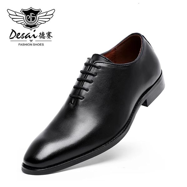 Scarpe eleganti DESAI Uomo Business Casual da uomo Morbida vera pelle Moda comoda Oxford 231121