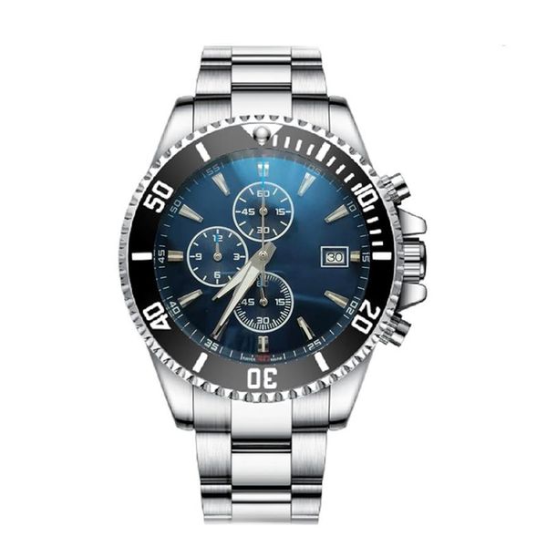 Brand New Mens Sport Watch montre de luxe F1 Orologi da polso Giappone Movimento al quarzo Cronografo Faccia nera Uomo Designer Business Watch2698