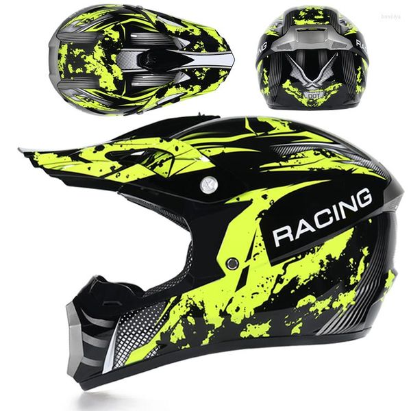 Caschi moto Arrivi Casco per bicicletta fuoristrada Abs UomoDonna Racing Motocross Downhill Bike