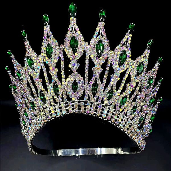 Hochzeit Haarschmuck Tiaras Kronen Strass Diadem für königliche Braut Stirnbänder Hochzeit Haarschmuck 231121