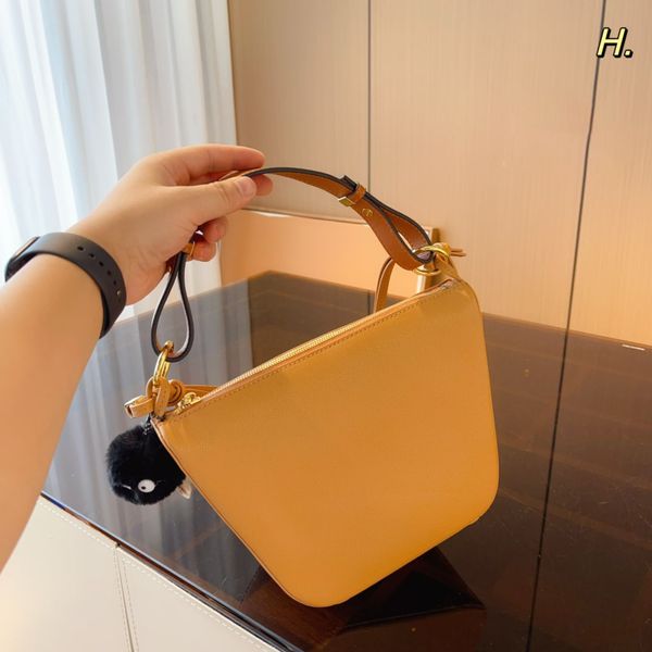 Classic Women Luxury 7A Lowee Hammock Hobo Designer Borse Fashion Lady Borsa a tracolla in pelle di agnello in pelle con cinturino Borsa a tracolla vintage marrone Borsa a mano