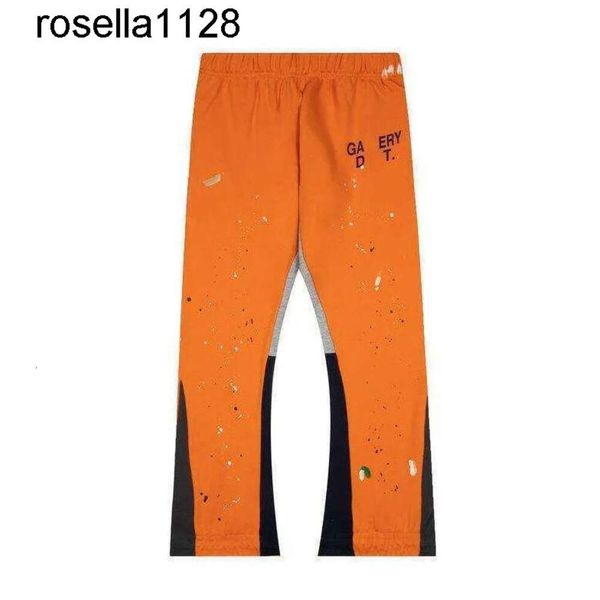 Nuovi pantaloni firmati da uomo Gallerie Depts Pantaloni sportivi Lettera Stampa Uomo Donna Coppia Sciolto Versatile Casual Dritto Pantaloni da donna vintage da uomo