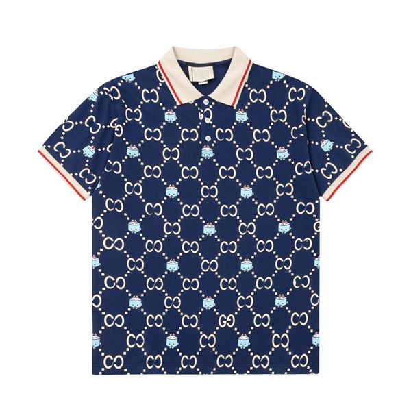 2 New Fashion London England Polo Camicie Mens Designer Polo High Street Ricamo Stampa T-shirt Uomo Estate Cotone Casual T-shirt # 788