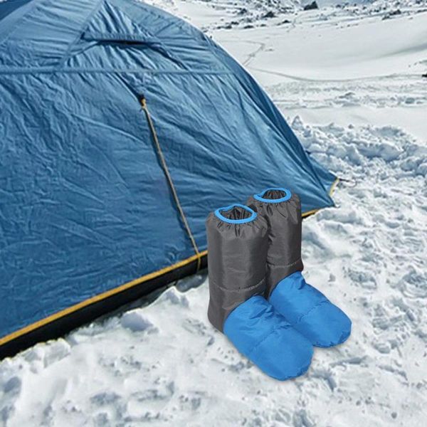 Meias esportivas para baixo botas Botas Sapatos Meias de pé Slippers respiráveis para dormir para camping backpacking homens homens