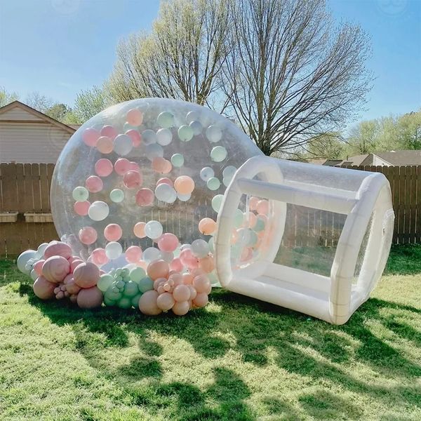 Tenda iglu cúpula luxuosa inflável bolha tenda alojamento festa aluguel balão bolha casa 1003