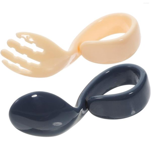Utensílios de jantar utensílios de treinamento para crianças Solas de aprendizado de garfo de crianças utensílios de cutlestres colher