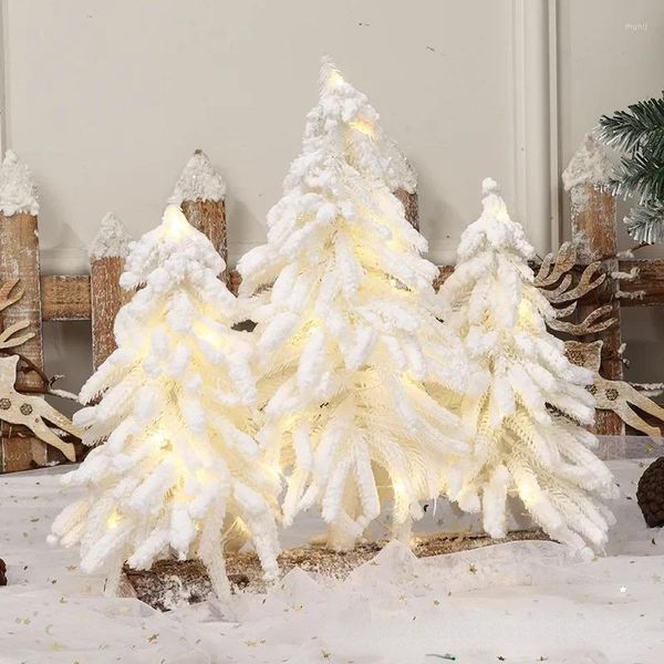 Weihnachten Dekorationen Künstliche Fallen Schnee Baum Ornamente Handwerk Figur Party Liefert Jahr Dekoration Für Home Navidad