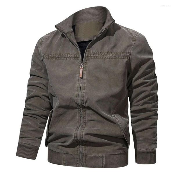 Jaquetas masculinas Nice Men Streetwear Causal e Casacos Windbreaker Overcoat Mens Roupas