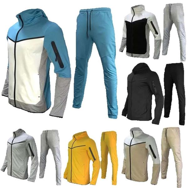 Дизайнерские мужские спортивные костюмы с логотипом и принтом с капюшоном, космическая хлопковая куртка, спортивные костюмы, пальто, толстовка, мужские повседневные брюки, спортивная одежда для бега