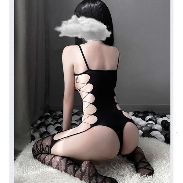Lingerie sexy da donna a rete a rete Taglie forti Intimo chemise Bobysuit Teddie Catsuit Abiti erotici per il sesso Costumi Cosplay