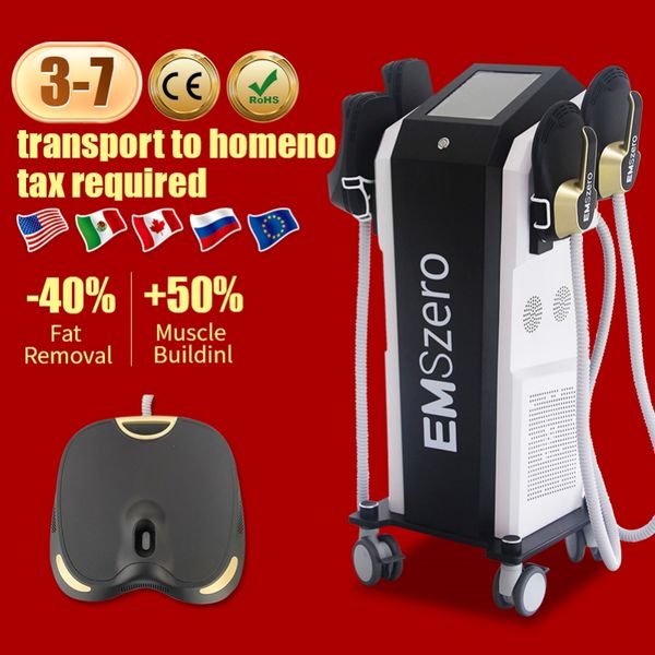 Sıcak Emszero Professional 6500W Kas Stimülasyonu EMSLIM RF Yağ Zayıflama Oyma Kalça Şekillendirme Makinesi Ağırlığı Azaltma Salon