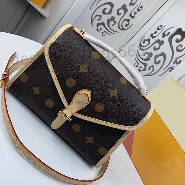 Vintage impresso bolsa designer de luxo bolsa de ombro couro genuíno de alta qualidade crossbody sacos elegante estilo simples saco de axilas saco do mensageiro senhora bolsa embreagem