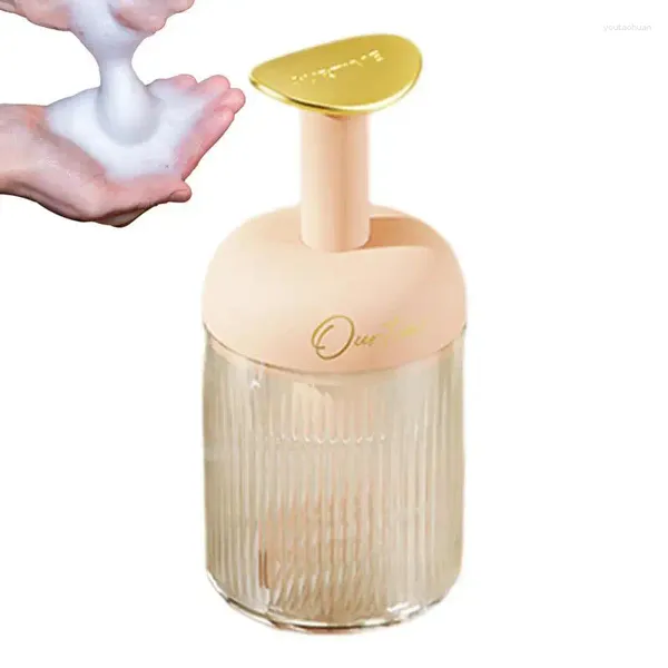 Dispenser di sapone liquido Flacone con pompa per schiuma in plastica per il viso Contenitore vuoto riutilizzabile in schiuma per detergente cosmetico