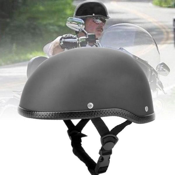 Capacetes de motocicleta adulto meio enfrenta capacete vintage Capace de capacete Homens/mulheres Motorcross Moto Racing Capacete Segunda Guerra Mundial para Halle