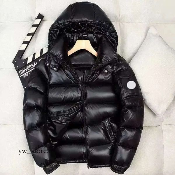 Varredura logotipo designer parkas inverno puffer jaqueta de marca de luxo dos homens para baixo jaqueta das mulheres dos homens espessamento casaco quente roupas masculinas lazer ao ar livre 4622