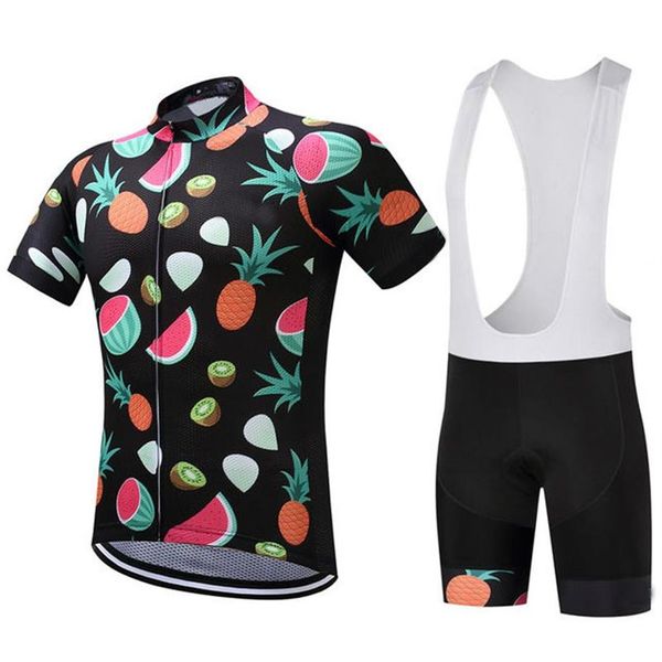 2022 Watermelon Fruit Radfahren Jersey 19D Pad Bike Shorts Set Ropa Ciclismo mehr Atmungsaktive Herren Damen Sommer Radfahren Wear229U