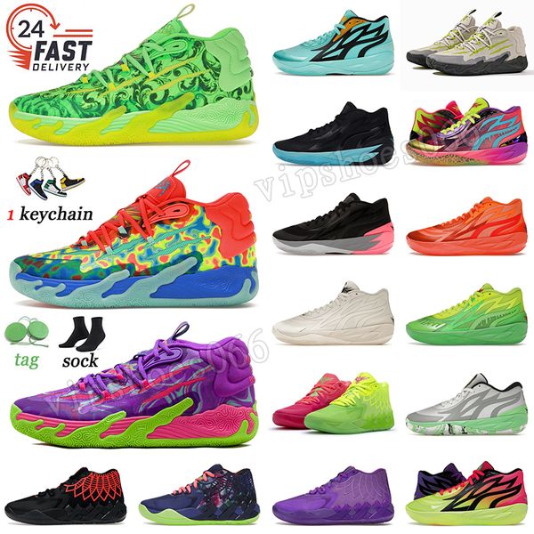 Lamelo Ball MB.03 Scarpe da basket Melo OG Sneakers Designer FOREVER RARE GutterMelo Toxic MB.02 Rick Morty Be You MB.01 Queen City Luxury Uomo Donna Lemelo Scarpe da ginnastica