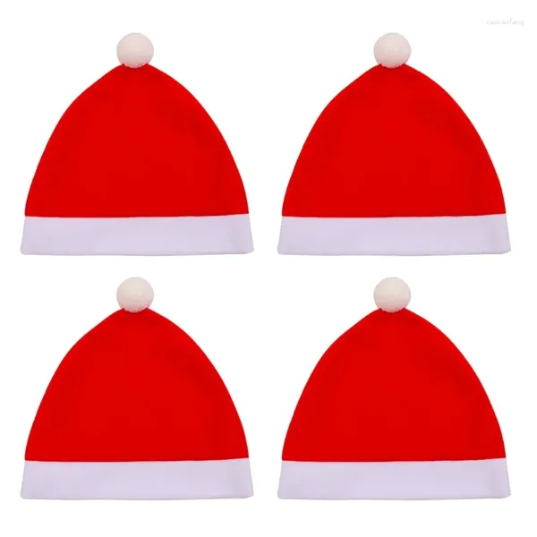 Cuscino di Natale Cappello da Babbo Natale Copri poggiatesta per auto Protezione morbida per la decorazione domestica