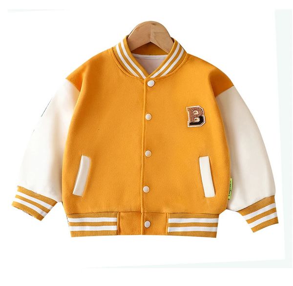 Jaquetas Nascidas Bebê Infantil Meninos Meninas Casaco Inverno Quente Jaqueta de Beisebol Criança Unissex Outerwear Crianças Casacos Bonitos 0 9Y 231122