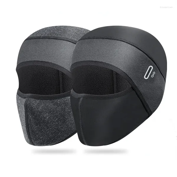 Berretti Maschera da equitazione calda Berretto da bici da moto Pile Antivento Antipolvere Sci Viso Protezione UV Copricapo Cappello da ciclismo Keep