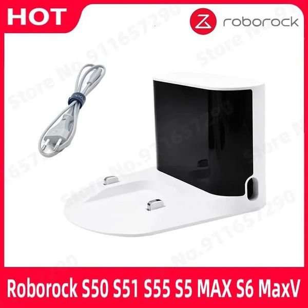 Staubsauger Original Ladegerät Dock für Roborock S50 S51 S55 S5 MAX S6 S6MaxV E4 E5 Teile Roboter Staubsauger Reparatur Zubehör 231121