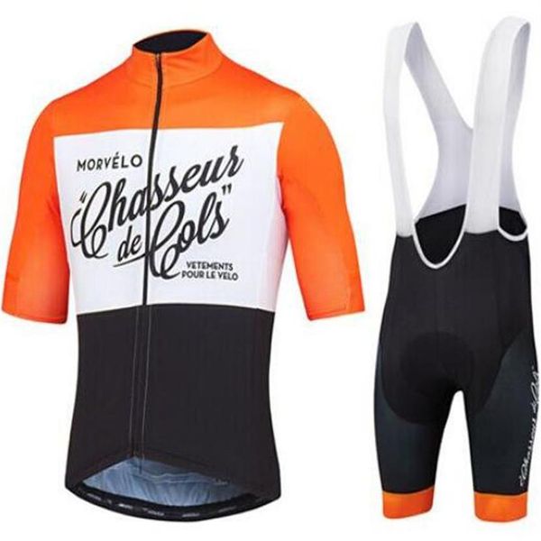 Morvelo, летний велосипедный трикотаж, комплект нагрудников, одежда для горного велосипеда, одежда для горного велосипеда, одежда Maillot Ropa Ciclismo, мужской комплект318Y