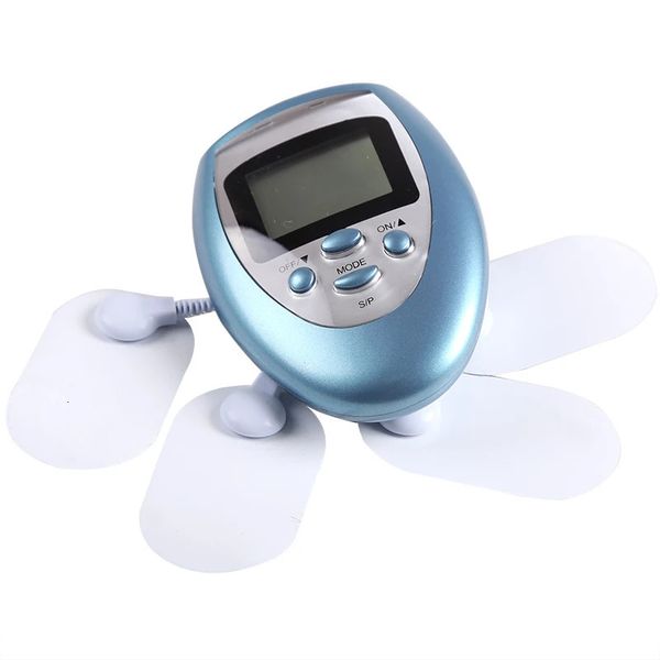 Massageador de costas TENS estimulador muscular nervoso elétrico EMS Máquina de fisioterapia digital de pulso elétrico para dor corpo inteiro pescoço massagem nas costas 231121