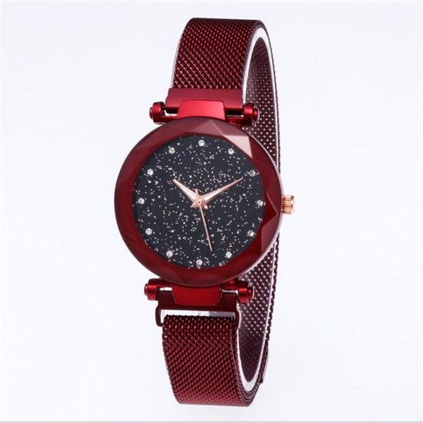 Il più nuovo stile Diamond watch Starry Sky Dial Beautiful Quartz Womens Watch Ladies Orologi Fahsion Woman Casual Wristwatches268p