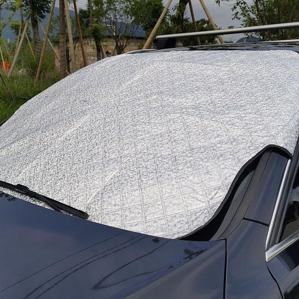 Parasole per auto, copertura per parabrezza, protezione per la neve, blocco di ghiaccio, finestrino anteriore, accessori esterni per auto