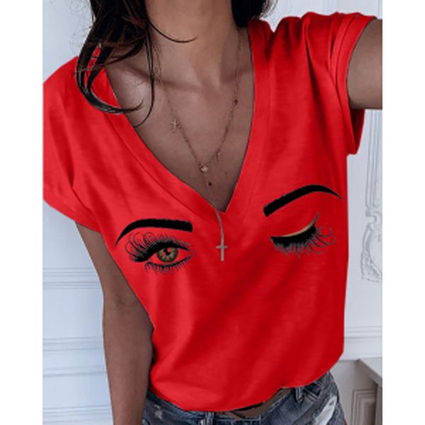 T-shirt feminina 3D camiseta sexy cylehash impressão t Para mulheres de moda de moda de manga curta Tops de grandes dimensões 230422