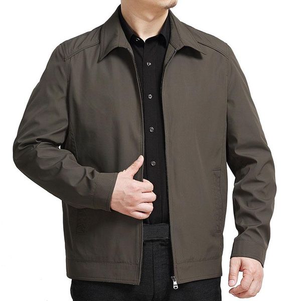 Giacche da uomo mferlier inverno autunno uomini di grandi dimensioni 5xl 6xl 7xl maniche lunghe più cappotti 2 colori