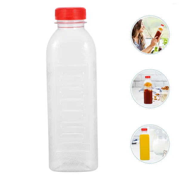 Wasserflaschen, 10 Stück, Trinkflasche, Einweg-Trinkbehälter, Reisebehälter, Flüssigkeiten, Kunststoff, transparent, Saft, Haustier, Getränke