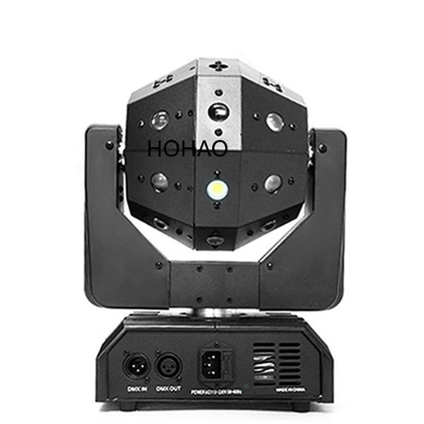 Hohao Professional DJ 16x3W 3in1 LED Işın Lazer Flaşı Hareketli Kafa Futbol Sahnesi Aydınlatma Disko Top Işıkları DMX512 DJ Gece Kulübü P2055