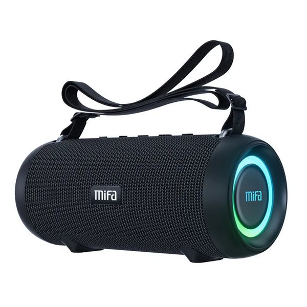 Alto-falantes portáteis mifa A90 Alto-falante Bluetooth 60W Potência de saída Alto-falante Bluetooth com amplificador Classe D Excelente desempenho de graves alto-falante de acampamento 231122