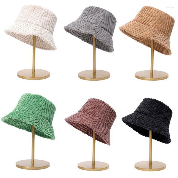 BERETS 6 colori ricamato a velluto a velluto a velluto unisex cappelli per secchi per donne uomini inverno visore da sole all'aperto panoma