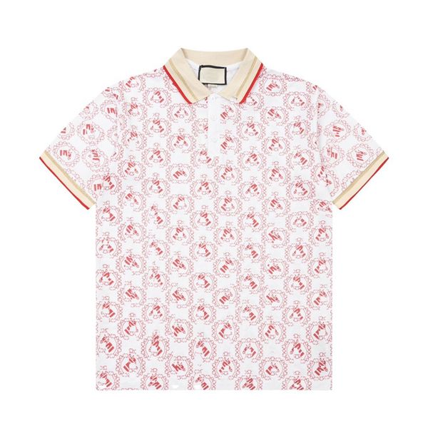 2 Nuova moda London England Polos Shirts Designers Designers Polo Shirts High Street Ricamo Taglie da stampa Shirt Summer Cotton Casual T-shirts #789