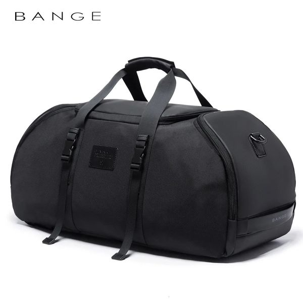 Duffel Bags BANGE Gym bag para homens mala multifuncional mochila grande impermeável anti-mancha homens duffle saco de viagem sacos de bagagem de mão 231122